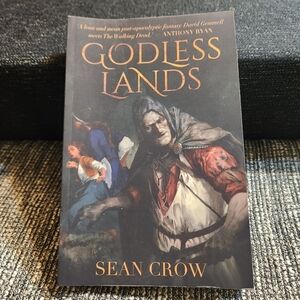 Godless Lands by Sean Crow Paperback Book Post Apocalypse Fantasy